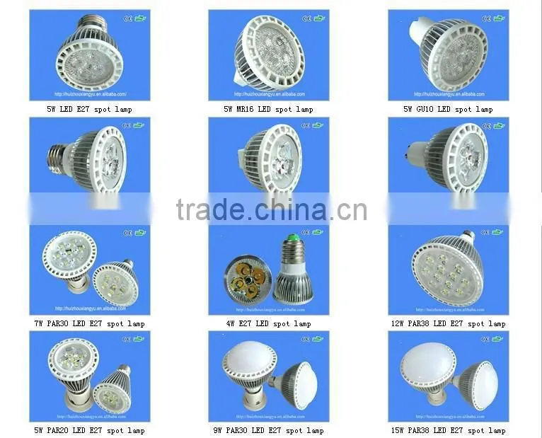 UL/CE/PSE COB 5W GU10 LED Spot Light lamp with Reflector
