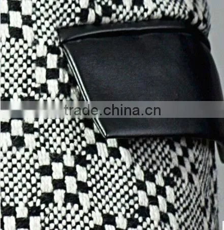 women half coat elegant wool long sleeve high quality