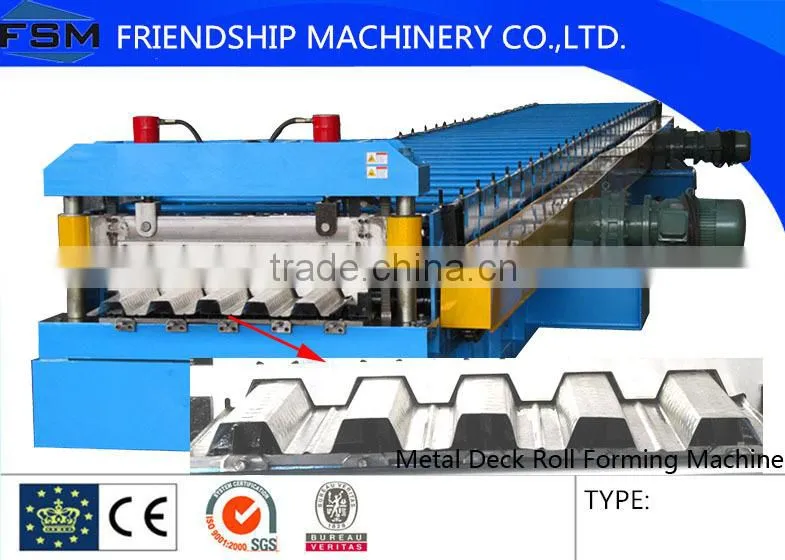 Floor Tile Bearing Plates Floor Deck Roll Forming Machine