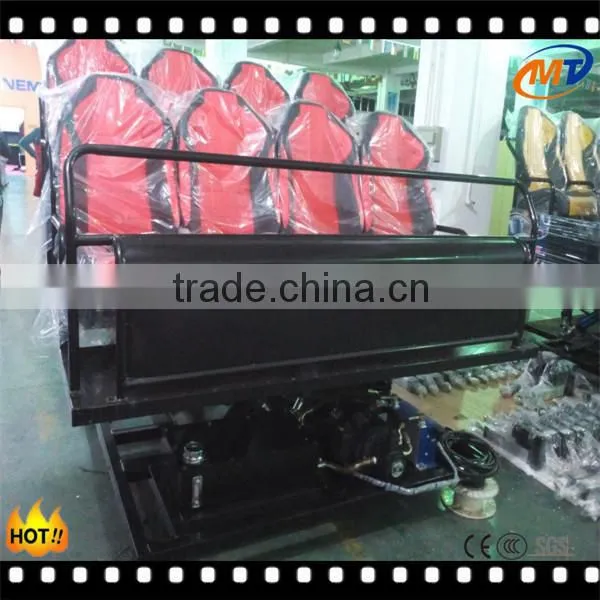 Factory produce 5d 7d 9d cinema with exciting roller coaster movies, wind effects, left,right,up and down