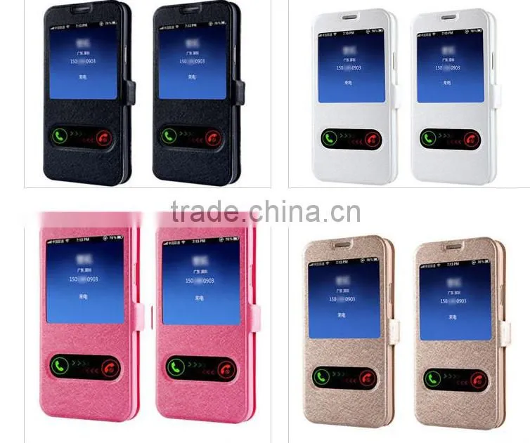 Flip Wallet PU Leather Magnetic Phone Case with stand For LG G2 G3 G4