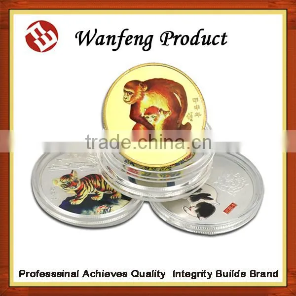 Gold Plated Rare Coins for Souvenir