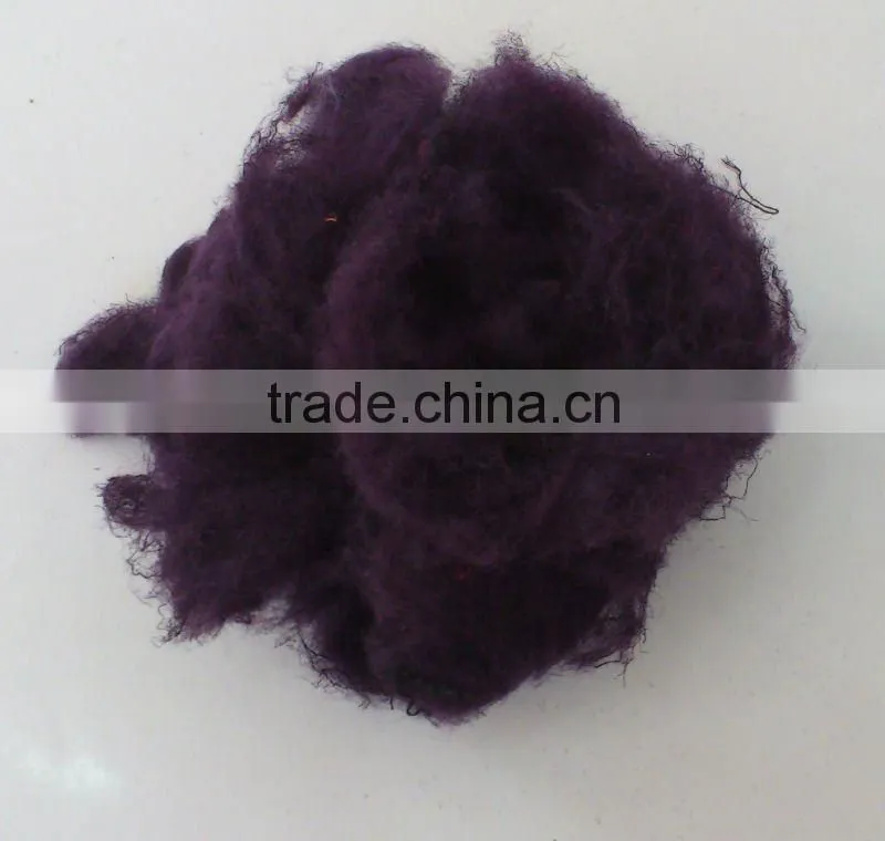 virgin close virgin recycled polyester short fiber