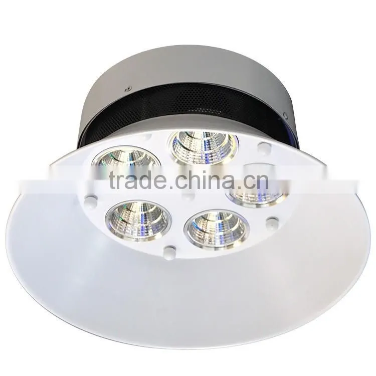 energy saving aluminum 50w 100w 150w dimmable led industrial high bay lighting