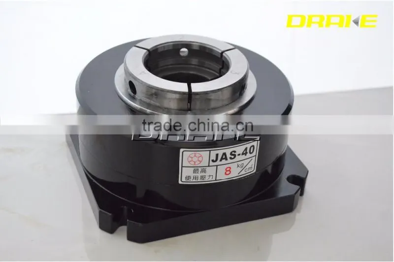 air powered open-center pneumatic Stationary Collet Chucks