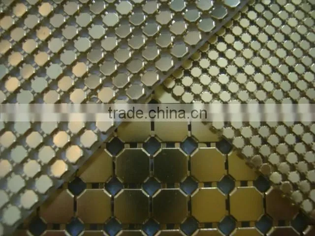 aluminium trimming sheet for sale,adhesive aluminium mesh with backing glue for garment accessory