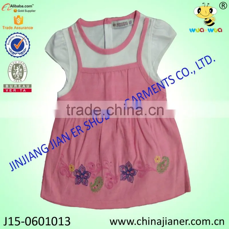 100%cotton wholesale baby girl party dresses