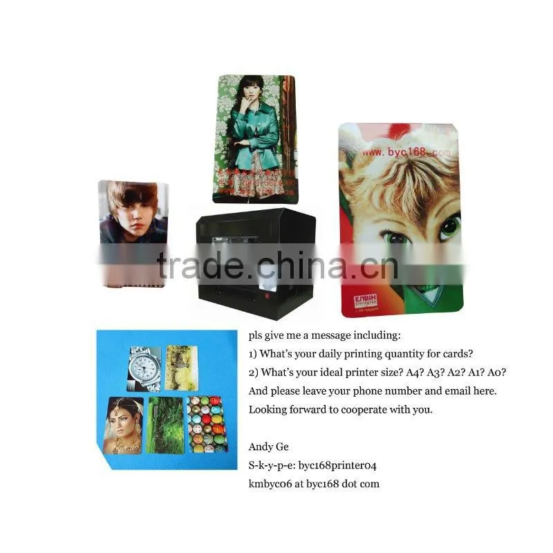 high quality visiting card printer/ visiting card printing machine