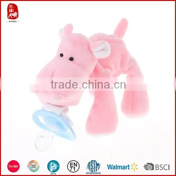 wholesale Soft Cute Baby Plush Stuffed Pacifier Toys