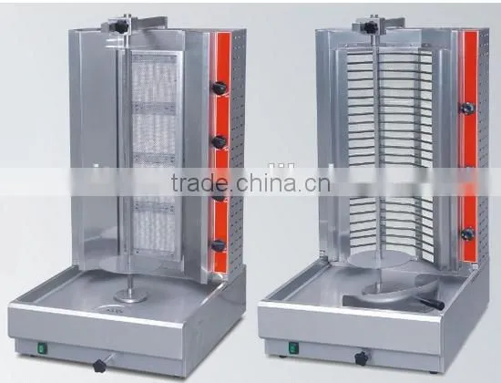 CH-R2 Auto Barbecue Grill Round / Electric Rotating Barbecue Machine