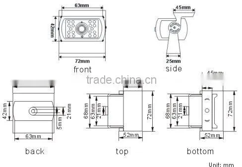 5.6" Digital Vehicle Reversing System, Car Reversing System