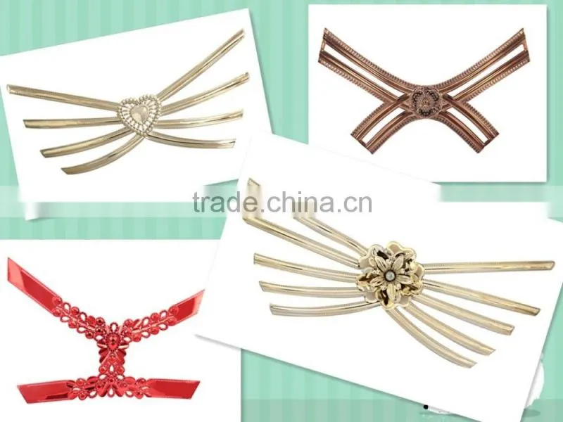 flip flops shoes vamp decorative shoe clips