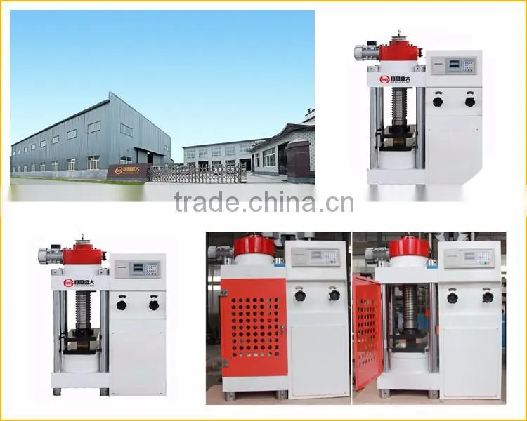 Materials Laboratory PILOT COMPACT-Line automatic compression machine 2000 KN for Concrete and other Blocks