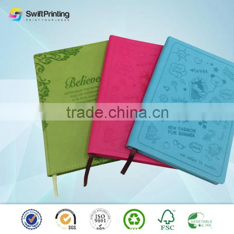 Top level Cheapest custom printing hardcover memo notepad