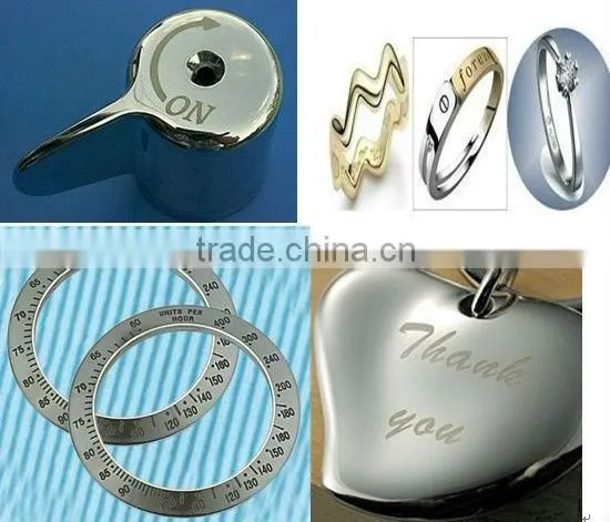 china supply Metals and alloys DW50 Diode side pumped laser marking machine