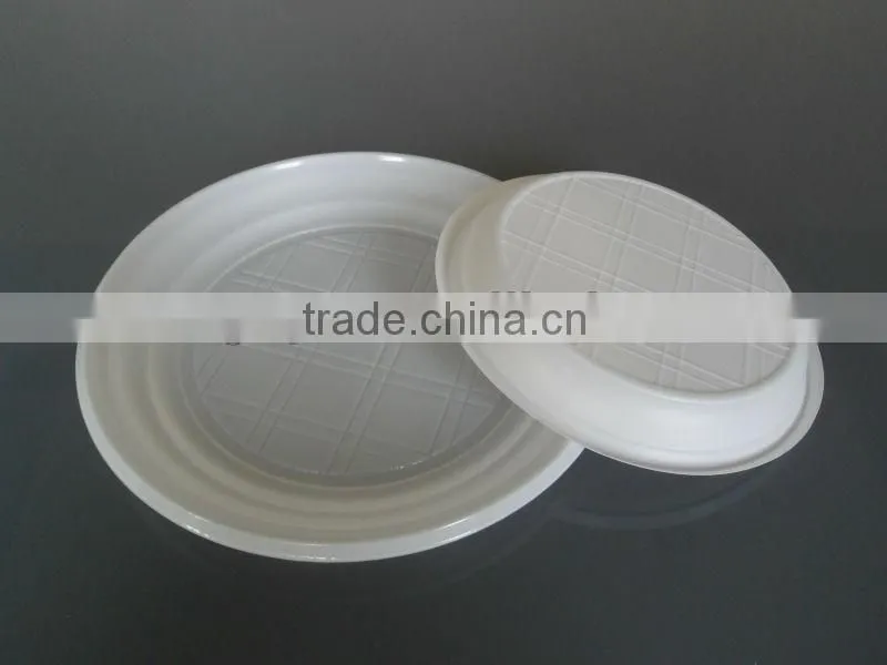 Factory Directly Supply 8 inch Disposable Plastic Plate For Food