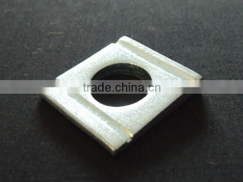 hot selling zinc plated din435 square taper washer