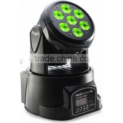 High Quality Led Moving Head 7pcs x 10 watts Led Moving Head Wash Light Color Change Moving Head Led