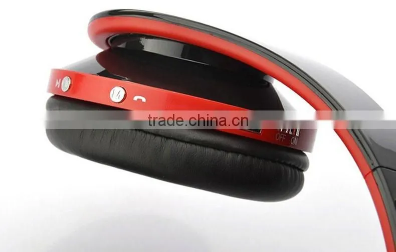 Hot sale portable foldable wireless bluetooth 3.0 stereo headphone for laptop computer