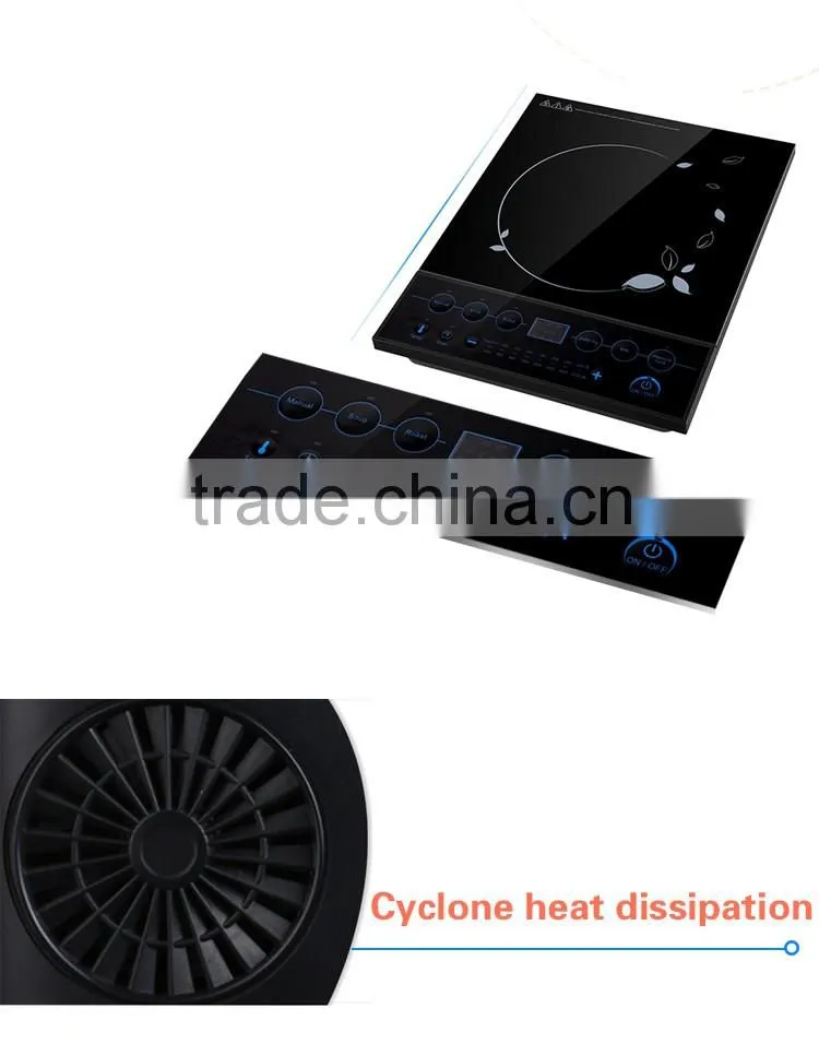 Fine workmanship latest new design factory price cheap push button of induction cooker