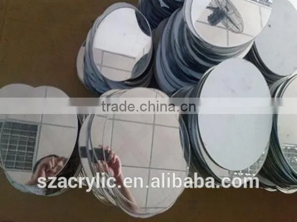 magnetic glass mirror sticker