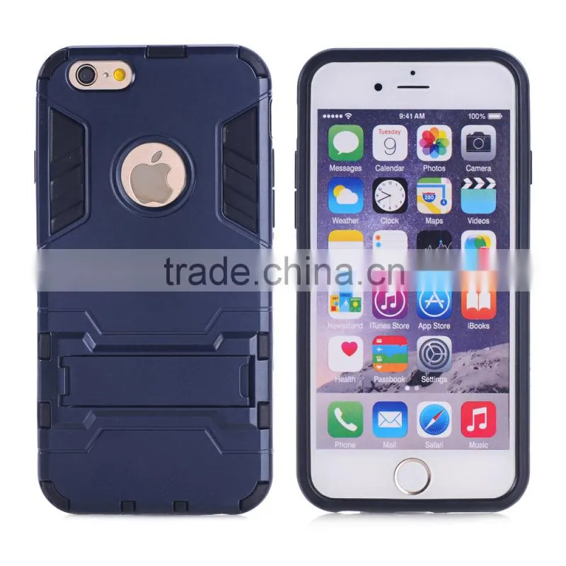 For iPhone 6 plus protector Case 2 in1 Armor Defender Hybrid Heavy Duty Hard Cover Shockproof Case for iPhone6 plus