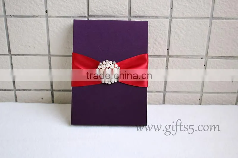 Custom Handmade Elegant wedding gift boxes for invitaions