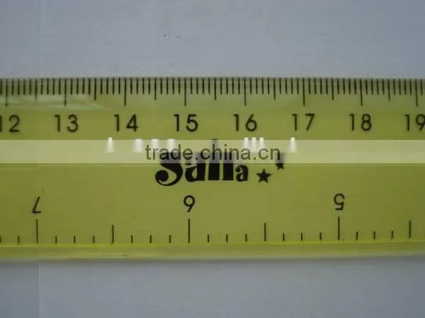 factory price cutom 30cm 12' plastic ruler with logo printing