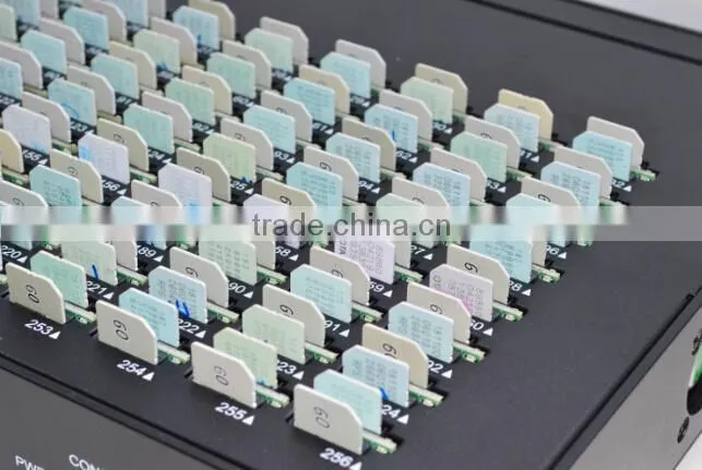 GSM sim bank 128 / 256 sim slots, goip gsm sim box, voip gsm gateway call termination 16/64
