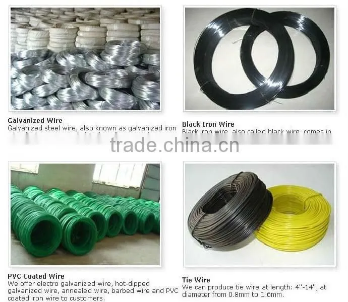 CHEAP!!! PVC Coated iron wire/electro galvanized iron wire/hot dip galvanized iron wire factory supplier