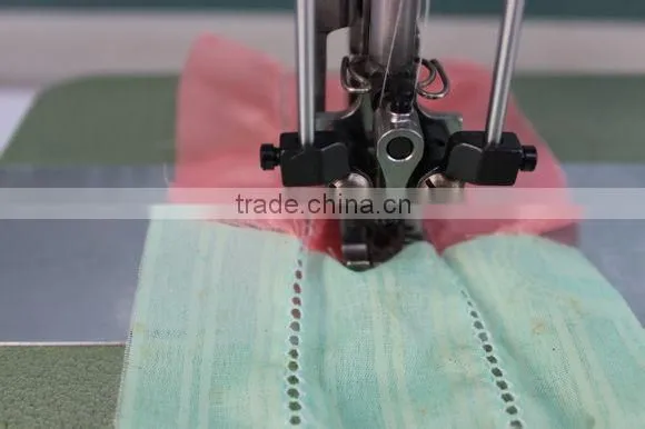 1721 Double needle picot stitch machine for turn stitch