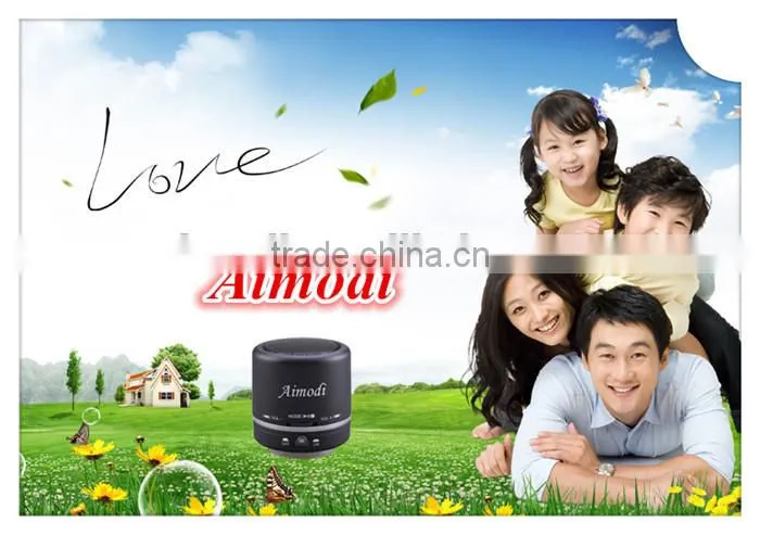 mini cylindrical portable speaker,strong power easy to carry,music mini box portable speaker