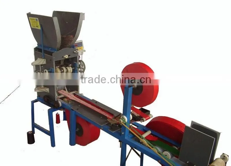 Firecrakers pyrotechnics knitting and packing machine