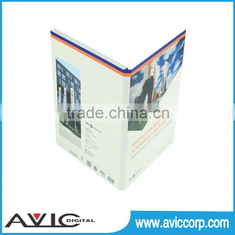 Hot selling digital lcd 2gb 4.3" video brochure