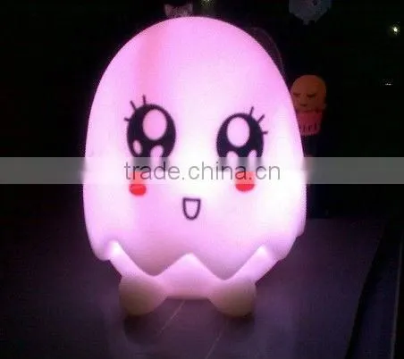 LED night light, colorful apple night light