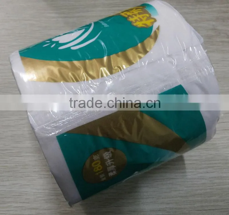 Automatic Single Rolls Toilet Tissue Paper Packing Machine