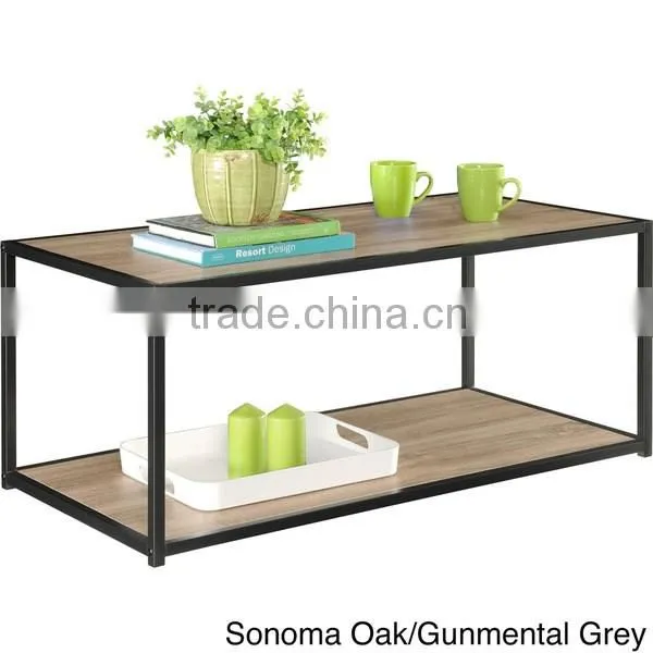 Modern design cheap furniture living room plywood top coffee table