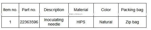 Disposable laboratory plastic inoculating needle