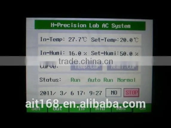 server room down flow precision air condition 10kw 20kw