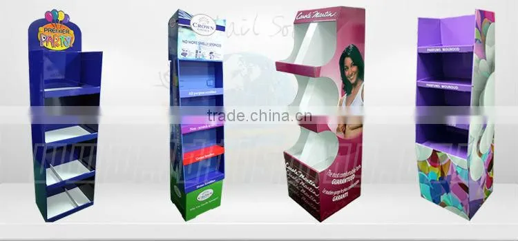 2016 OEM custom counter template cardboard display boxes