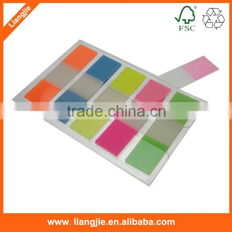 Custom printed sticky note,PET bookmark sticky notes Index