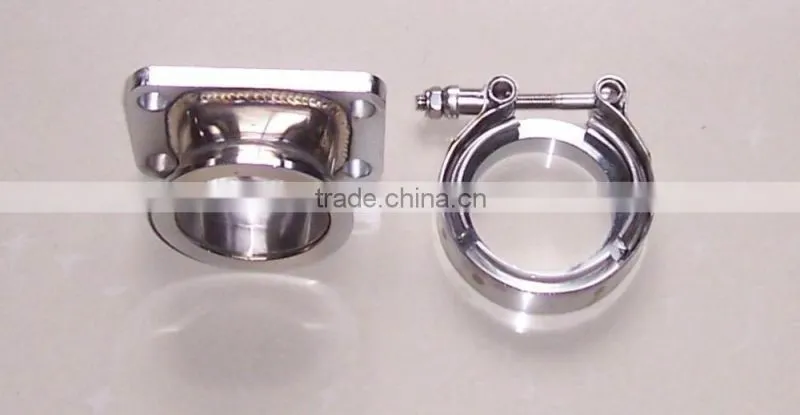 Adaptor flange for T3 4Bolt to 2.5" V-Band Flange