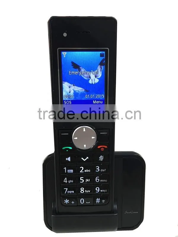 SC-9055-GH Low cost GSM Handset Cordless Phone with sim card & bluetooth headset support