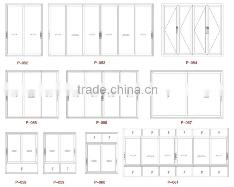 Style aluminum 304L double layer glass casement window models for homes