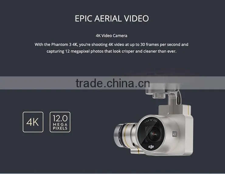 DJI Phantom 3 4K Version With 4K Camera RC Quadcopter RTF