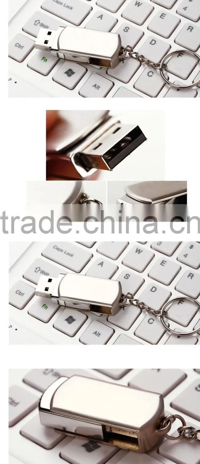 Swivel promotional usb flash drive 2gb 4gb 8gb/colorful metal swivel usb flash drive
