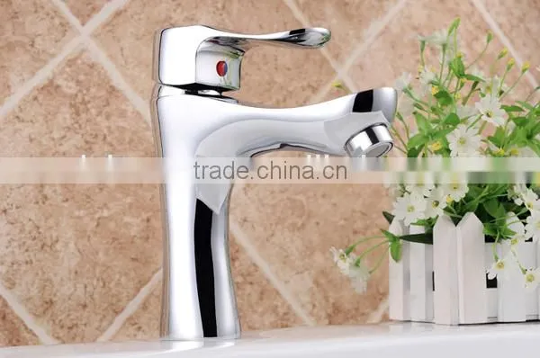 Bathroom Brass Faucet, Chrome Plated Single Hole Water Tap, Water Tap types upc faucet