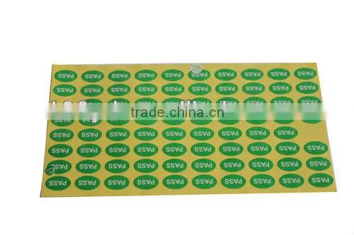 2016 Wholesale Cheap Custom Printing PVC Sticker Paper Sticker Label A4 Stickers