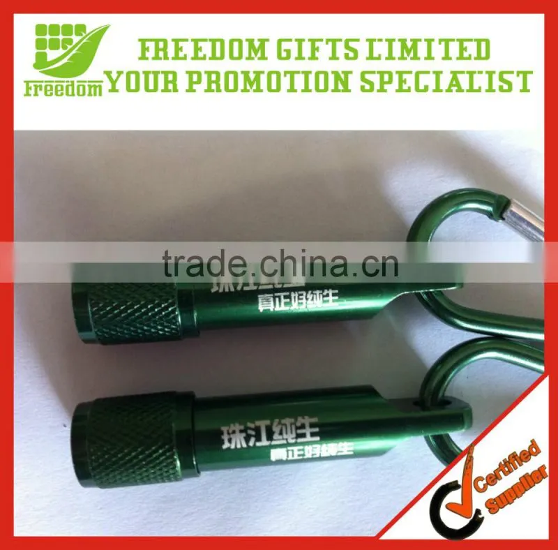 Customized Printing Twist On And Off LED Flashlight