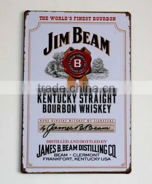 custom OEM funny print tin sheet, embossed sign board, 3d metal plate